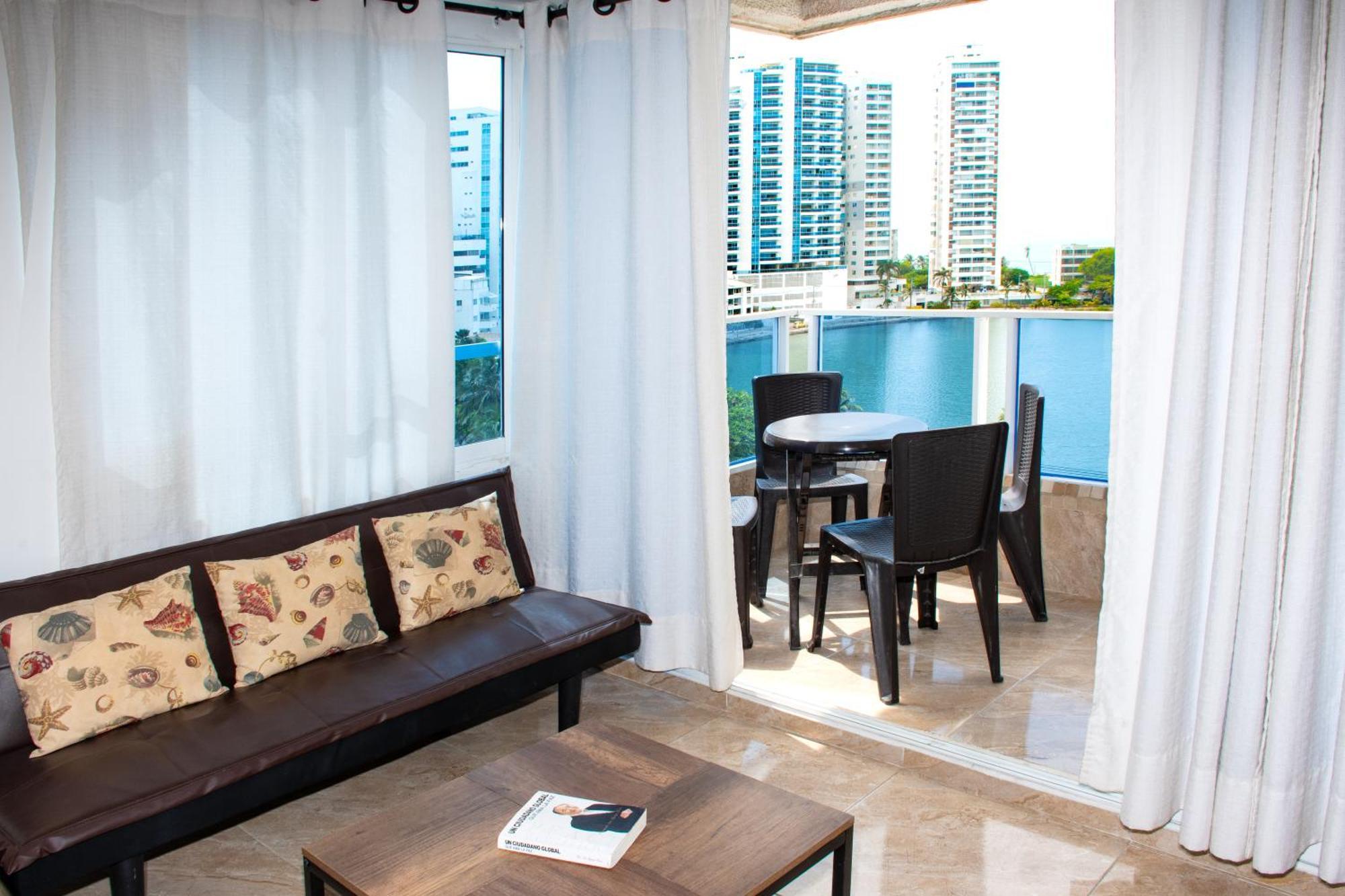 Cartagena Apartamento Tranquilo Con Hermosas Vistas חדר תמונה